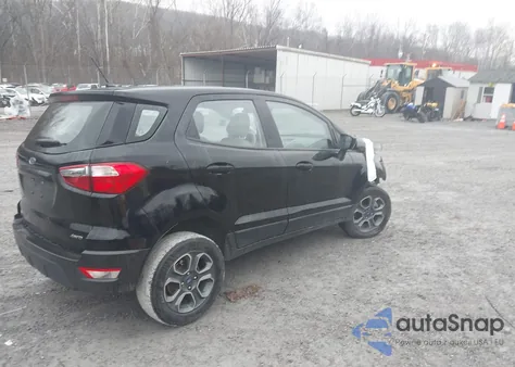 2019 Ford Ecosport S from USA, damaged, VIN MAJ6S3FL9KC289233
